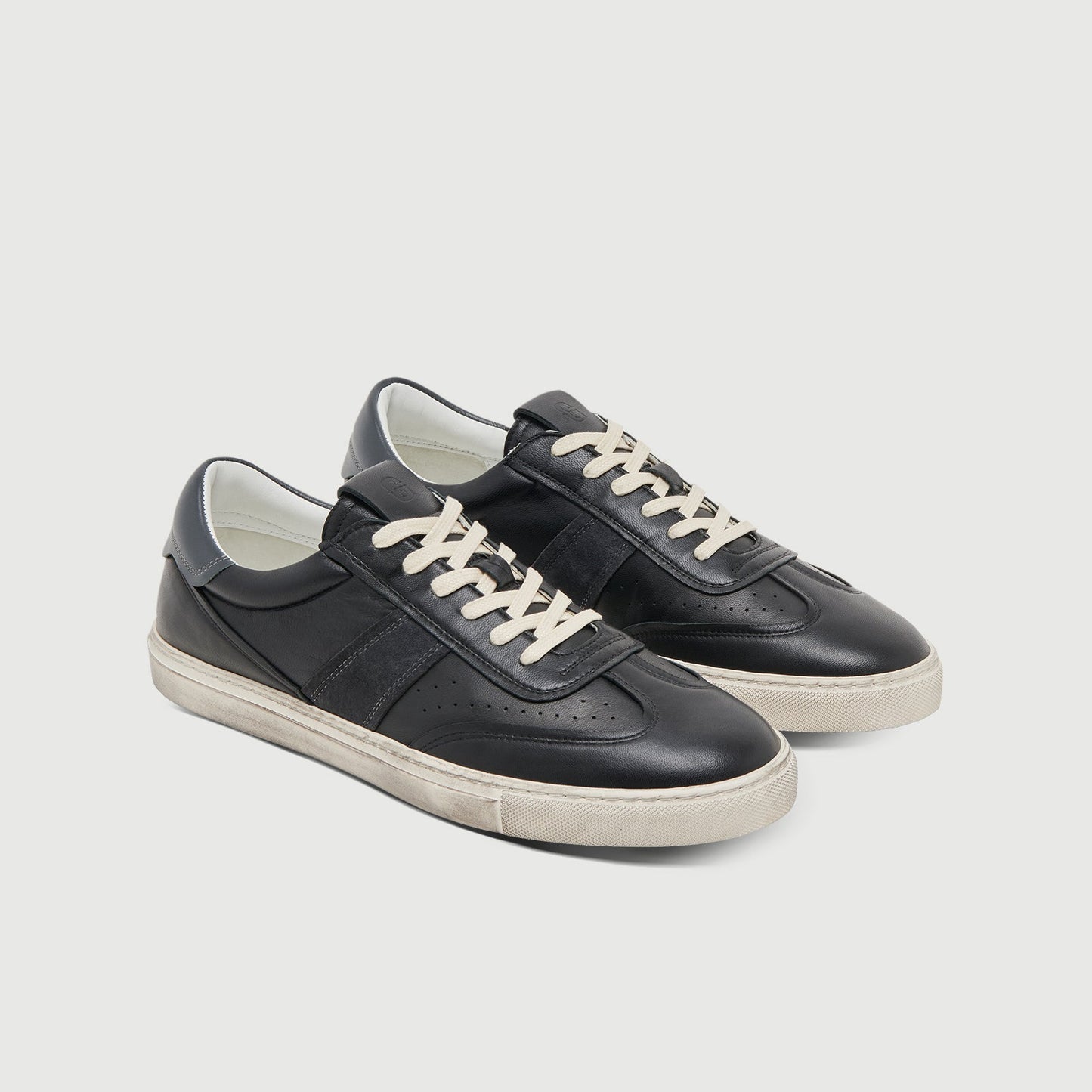 The Charlie Distressed - Black Grey