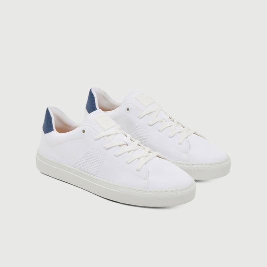 The Royale Knit 2.0 - White Navy