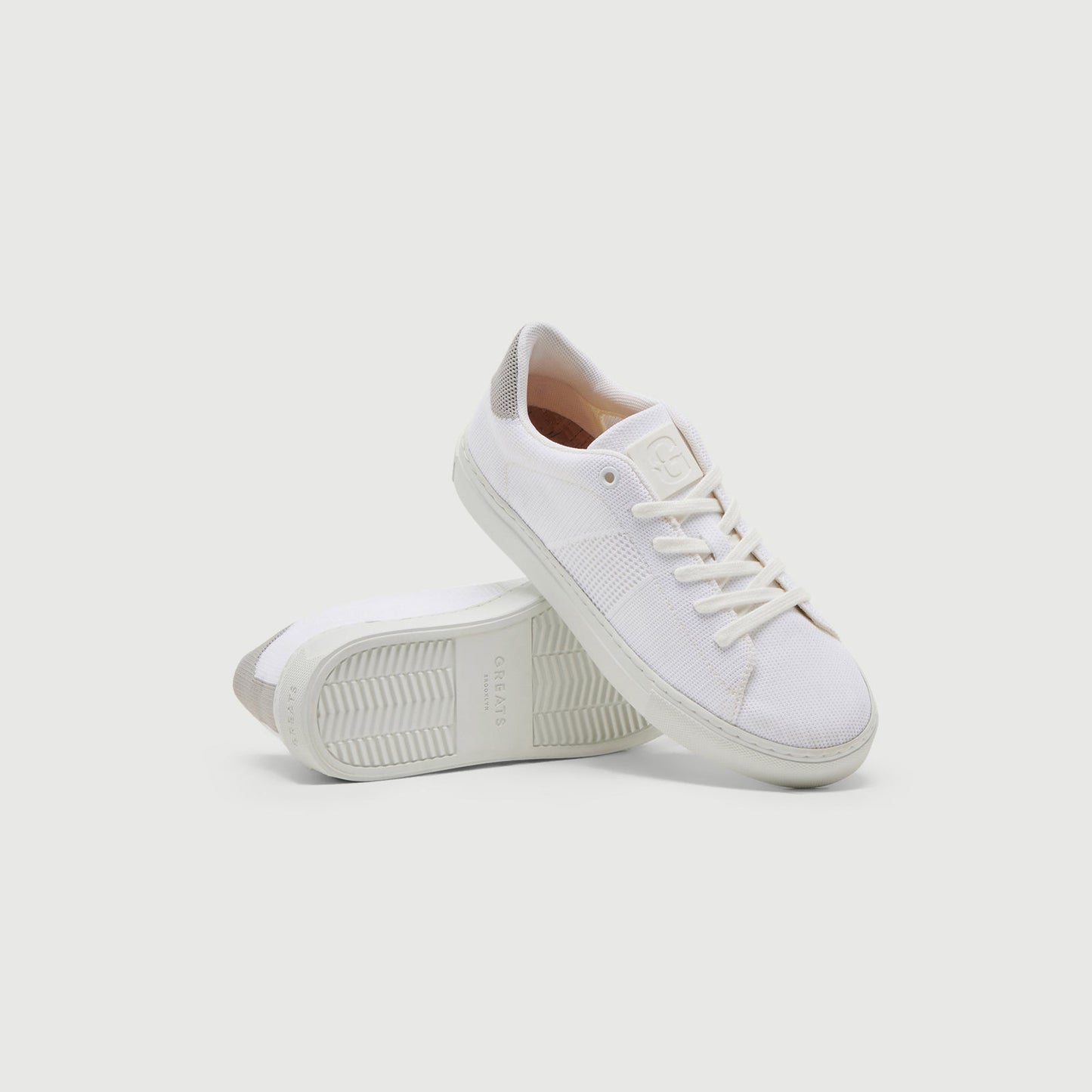 The Royale Knit 2.0 - White Grey